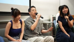 活動分享嘉賓黃民達導演及演員陸雍榕小姐。